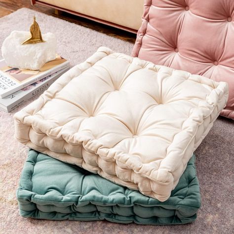 ⚡ SELLING FAST! Soft Square Floor Multifunctional Cushion! $36.80 #adventures #shoppingaddict #shoppingtime #forsale #shopnow #womenfashion #deal #style #bestshopping #shoppingdaily #copingshop Seat Pillow, Tatami Mat, Rustic Chair, Square Pouf, Chair Seat Cushion, Floor Seating, Chair Cushion, Pillow Forms, Floor Cushion