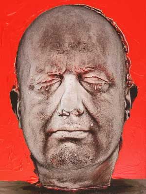 Marc Quinn Jenny Saville, Marc Quinn, Art Homework, Art A Level, Biology Art, Artist Research, Closed Eyes, Self Image, A Level Art