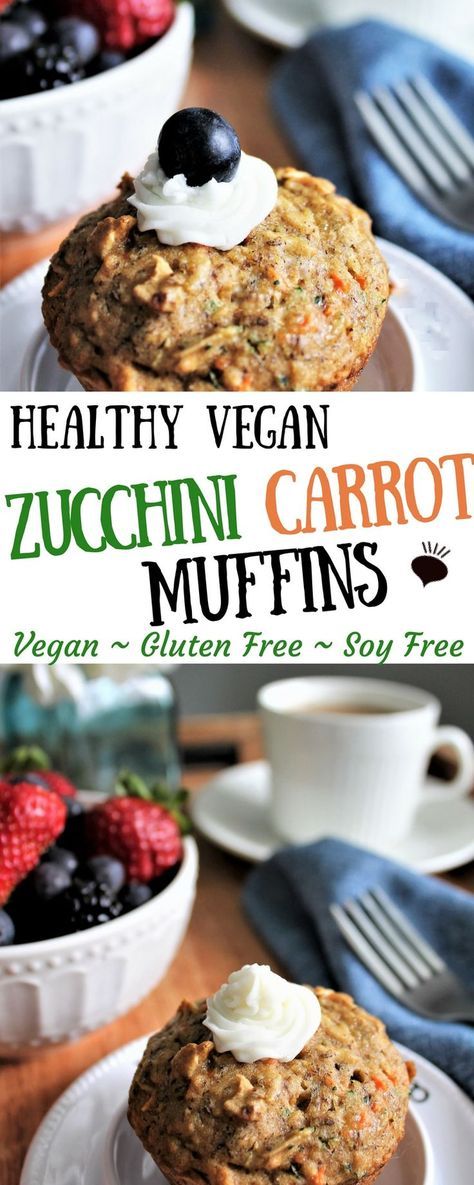 Vegan Gluten Free Muffins, Carrot Zucchini Muffins, Flax Muffins, Vegan Zucchini Bread, Zucchini Carrot, Veggie Muffins, Cheesecake Vegan, Carrot Muffins, Vegan Muffins