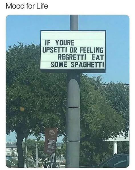 Eat some spaghetti Best Funny Photos, School Memes, Pride Rainbow, Memes Humor, Cute Memes, Really Funny Memes, Funny Signs, A Sign, Gay Pride