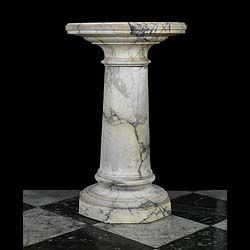 Antique White Marble Plinth Column Horse Themed Party, Column Decoration, Marble Plinth, Marble Pillar, Marble Bathroom Floor, Marble Aesthetic, Marble Pedestal, Marble Tile Bathroom, Marble Columns