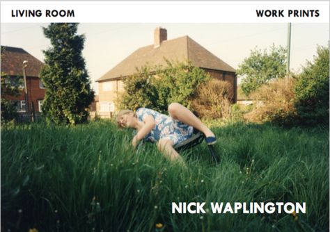 NICK WAPLINGTON | Book Signing | THESE DAYS Gift Ideas For Photographers, 2023 Photography, Room Work, William Eggleston, Reportage Photography, Book Signing, Title Page, British Artist, Big Men