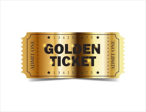 Retro Circus, Gold Movie, Carnival Tickets, Typographic Poster Design, Ticket Design, Vip Tickets, Golden Ticket, Typographic Poster, Raffle Tickets