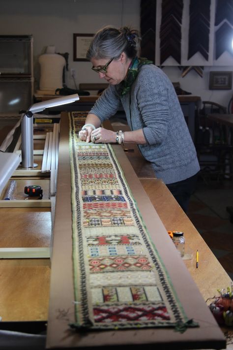 A blog about the conservation of Textiles, objects, & paper. Expert preservation & restoration of antique, historic, or archeological items. Textiles Objects, Textile Conservation, Art History Major, Art Conservation, Art Restoration, Textiles Embroidery, Life After College, Conservation Art, History Major