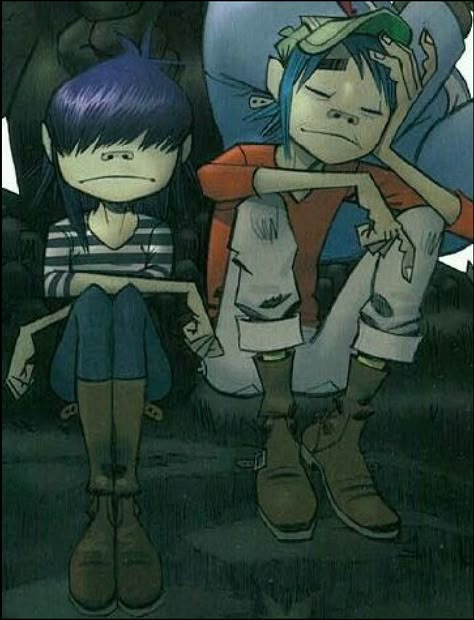 #Noodle #2D Jamie Hewlett Art, 2d And Noodle, 2-d Gorillaz, Gorillaz Noodle, Cartoons Band, Gorillaz Fan Art, Plastic Beach, Monkeys Band, Jamie Hewlett