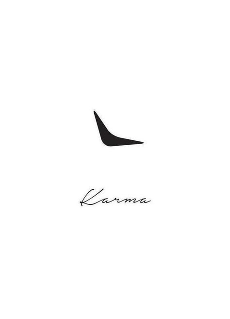 Karma Tattoo Symbol, Karma Symbol, Tattoo Karma, Typographic Tattoo, Chaos Tattoo, Wörter Tattoos, Small Back Tattoos, Karma Tattoo, Small Finger Tattoos