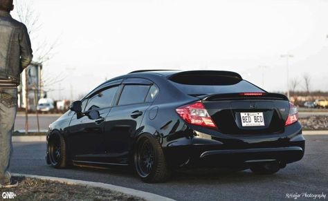 Image result for 2015 honda civic si coupe slammed 2015 Honda Civic Si, Honda Civic Accessories, Civic Jdm, Honda Civic Si Coupe, Honda Civic 2013, Honda Civic 2014, Black Honda, Civic Car, Honda Civic 2012