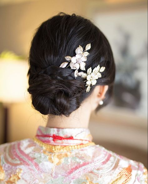 Asian Bridal Hair, Girls Hairdos, Hairstyles For Gowns, Wedding Hairstyles And Makeup, Bride And Breakfast, Traditional Hairstyle, Hairdo Wedding, Bridal Hair Updo, Asian Short Hair