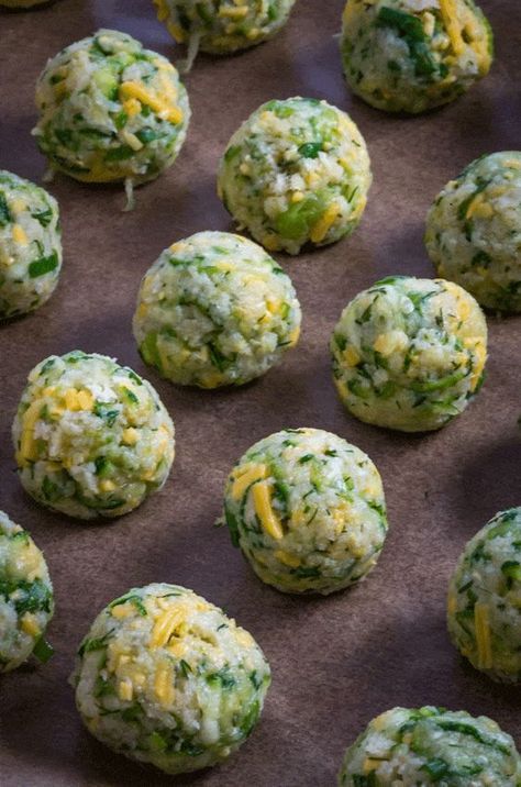 Garlic Zucchini, Zucchini Bites, Snacks Appetizers, Use Less, Cheese Balls, Squash Recipes, Summer Squash, Zucchini Recipes, Veggie Dishes