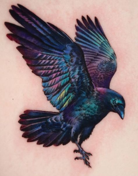 Metamorphosis Tattoo, Black Crow Tattoos, Crow Tattoo Design, Crow Tattoo, Raven Tattoo, Spooky Tattoos, Bird Tattoo, Tattoo Love, Cover Up Tattoos