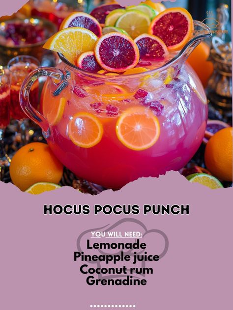 Halloween Party Drink Ideas For Adults, Cheap Alcoholic Punch For A Party, Halloween Punch Ideas With Alcohol, Mixed Drinks With Grenadine, Party Pitcher Drinks Alcohol, Halloween Acholol Punch, Spooky Drinks Alcohol Halloween Punch, Alcohol Pitcher Drinks, Punch Recipes Alcholic Halloween