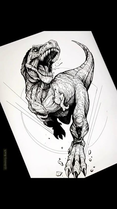 Velociraptor Skull Tattoo, Jurassic Park T Rex Art, T. Rex Tattoo, T Rex Tattoo Design, Jurrasic Park Tattoo, T Rex Drawing, Dinosaur Doodle, T-rex Art, T Rex Tattoo