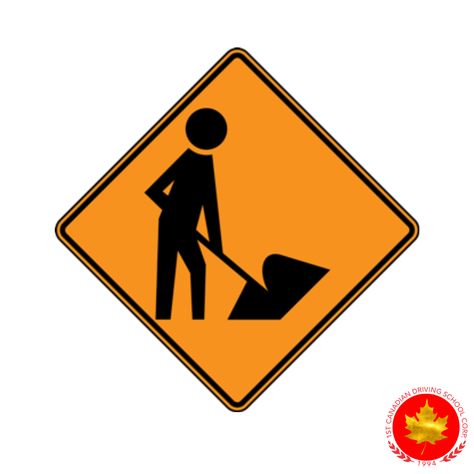 This road sign means road work ahead. #1stcanadiandrivingschool #driving #drivingschool #drivingschools #drivingacademy #drivingtest #drivinglesson #drivinglessons #drivinglicense #drivinglicence #drivingtips #drivinginstructor #drivingtest Road Work Ahead Sign, Road Work Ahead, Road Work Sign, Road Work, Sign Meaning, Driving Instructor, Driving Tips, Driving License, Road Sign