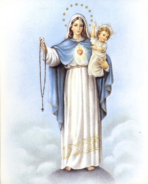 Power of The Rosary - Our Lady’s 15 Promises for Praying the Rosary Rosary Wallpaper, Our Lady Of Rosary, Our Lady Of The Rosary, Lady Of The Rosary, Filial Piety, Sun Worship, 2 Hearts, Mama Mary, Praying The Rosary