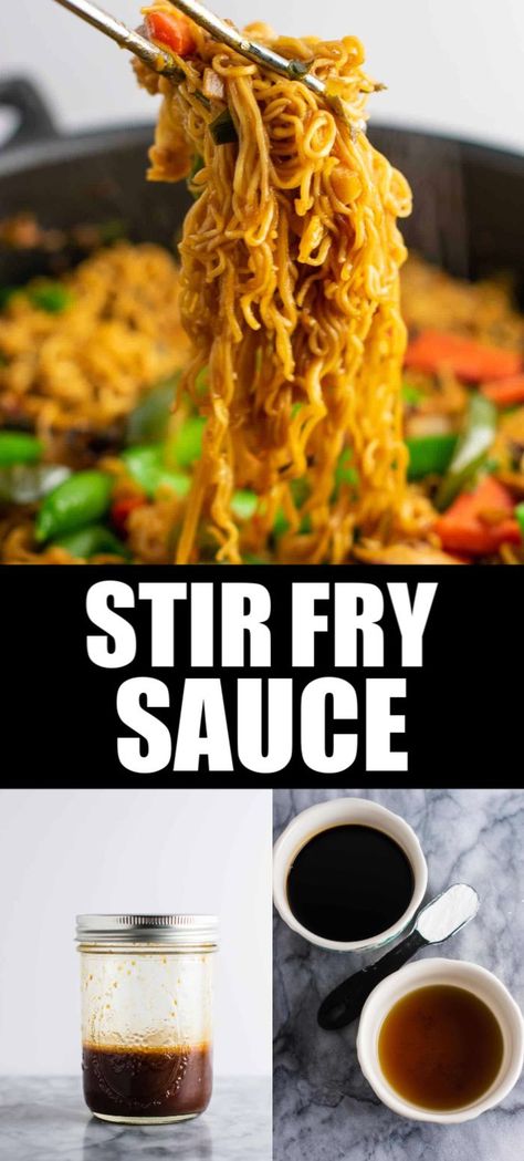 Stir Fry Noodle Sauce, Best Stir Fry Sauce Recipe, Best Stir Fry Sauce, Best Stir Fry, Fry Sauce Recipe, Takeout At Home, Stir Fry Noodles Recipe, Stir Fry Sauce Easy, Homemade Stir Fry Sauce