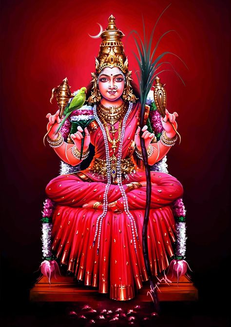 ArtStation - LenaBharathi Kamatchi Amman Images, Kamakshi Amman, Kanchi Kamakshi, God Pic, Shiva Shankara, Devi Images Hd, Art Deco Artwork, Aadi Shakti, Lord Murugan Wallpapers