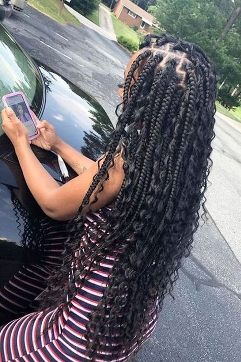 How To Look Attractive, Hair Unit, American Hairstyles, Long Box Braids, Fishtail Braid, Girls Hairstyles Braids, Braided Hairstyles Updo, Braided Hairstyles For Black Women, Braided Hairstyles Easy