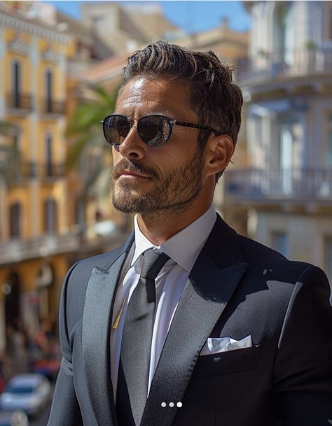 Men’s Fashion Sunglasses, Elegant Sunglasses, Trendy Blazers, Mens Glasses Frames, Beard Look, Workout Without Gym, Women's Shoes Accessories, Men Sunglasses, Classic Suit