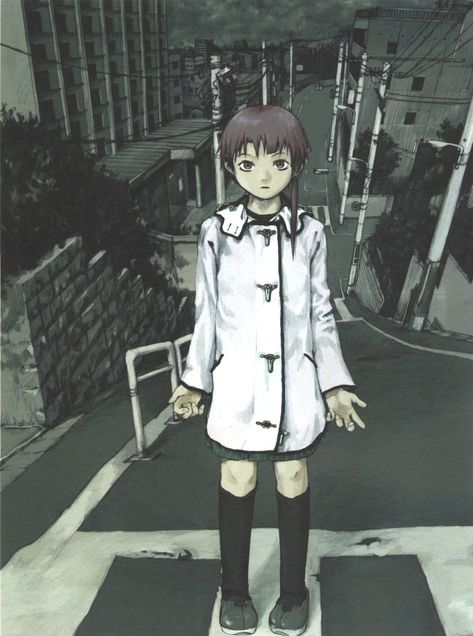 Lain Iwakura, Serial Experiments Lain, 5 Anime, Illustration Girl, Visual Novel, Present Day, An Anime, Love Is All, Super Mario