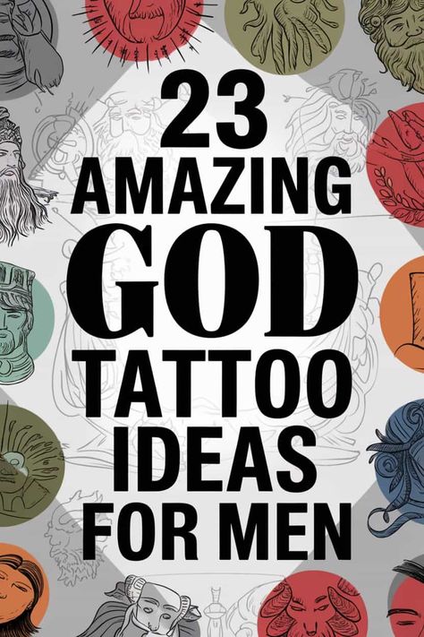 From Subtle to Bold: 23 Male God Tattoo Ideas to Consider In Hoc Signo Vinces Tattoo, Soldier Of God Tattoo, Greek God Tattoos For Men, Warrior Of God Tattoo, Cool Greek Words, God Inspired Tattoos, Lamb Of God Tattoo, Imago Dei Tattoo, Bible Tattoos For Men