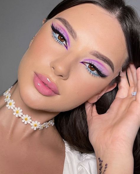 Celebrity Makeup Looks, Retro Makeup, Eye Makeup Pictures, Makijaż Smokey Eye, Dope Makeup, Evening Makeup, Glamorous Makeup, Glamour Makeup, Spring Makeup