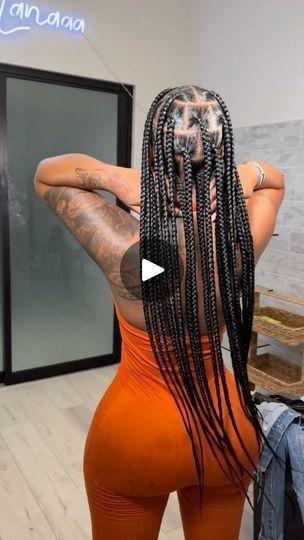 11K views · 1.9K reactions | Noticed how exquisite this braid came out???? 💯✂️: on large knotless braids, butt length 👉 ______Follow, @letstalkhairs for dopest hairstyles, hair fashion and discussions 

📩DM FOR DIFFERENT PROMO/ADS PACKAGES AVAILABLE

______________________

✂️Featured stylist: @laidbylanaaa
📍: Atlanta, GA 
DM HER👆 FOR THIS STYLE

______________________

IGNORE

#braids #braidstyles  #hair  #naturalhairstyles     knotlessbraids protectivestyles
Atlanta Braider 
Atlanta Hairstylist 
#letstalkhairs 
#letstalkhairsatlanta | Braiders directory 🇳🇬🇺🇲🇬🇧🇨🇦 | Ciara · Da Girls Large Knotless Braids, Large Knotless Box Braids, High Taper, Vegas Hair, Tapered Hair, Diy Braids, Cute Curly Hairstyles, Box Braids, Diy Style