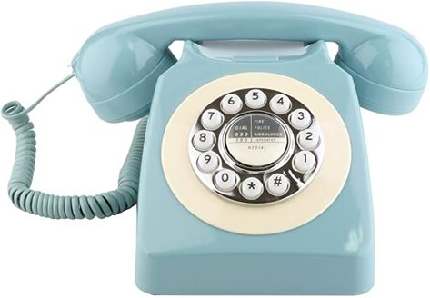 Retro Telephone, Rotary Dial Phone, Baby Guest Book, Classic Phones, Antique Phone, Audio Guest Book, Wall Phone, Rotary Phone, Retro Phone