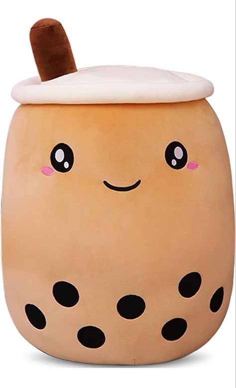 Boba Tea Cup, Cute Bubble Tea, Bubble Tea Cup, Cartoon Bubbles, Bubble Tea Boba, Hug Gifts, Cute School Stationary, Cute Squishies, Bubble Milk Tea