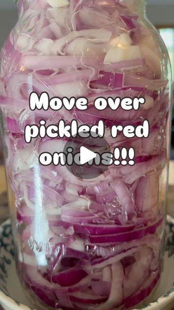 Abby • Cultivating Roots on Instagram: "Move over pickled red onions!!
The delicious tang of pickled red onions—but packed with probiotics! 
I can never quite pick a favorite ferment, but this one is definitely a top contender! 🧅✨

Notes:
🧅To make the brine, dissolve 1/2 tablespoon non-iodized salt per 1 cup of filtered water. 

🧅 Add garlic cloves, black peppercorns, or your favorite herbs for an extra flavor boost!

🧅 No airlock? No problem! Use a regular lid, loosening it and retightening it daily to release any gases.

🧅 A fermentation weight or something simple like a cabbage leaf to keep the onions submerged in the brine is key to preventing mold.

🧅 The longer they ferment, the tangier and richer in probiotics they get—I love them after about 9 or 10 days!

🧅 Once fermented, Pickled Red Onions Canning, Fermented Red Onions, Fermented Food Recipes, Pickled Red Cabbage, Recipes Sides, Fermenting Weights, Iodized Salt, Fermented Cabbage, Fermentation Recipes