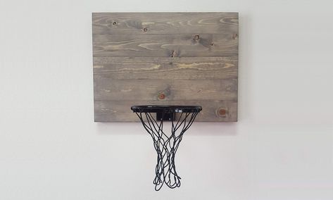 Diy Wall Basketball Hoop, Room Basketball Hoop, Diy Wood Basketball Hoop, Basketball Hoop On Wall, Wooden Basketball Backboard, Wooden Basketball Hoop, Basketball Court Layout, Indoor Basketball Hoop, Basketball Games For Kids