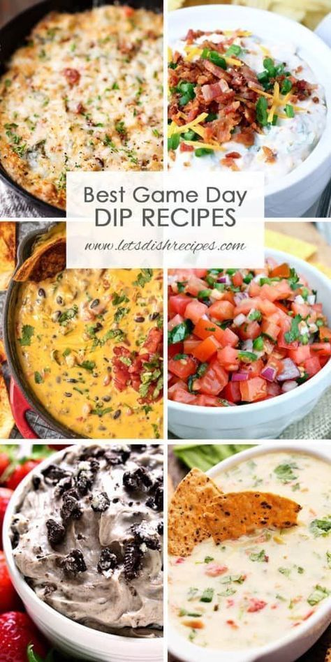 Game Day Dip, Superbowl Recipes, Healthy Superbowl, Delicious Dips, Healthy Superbowl Snacks, Bowl Party Food, Superbowl Appetizers, Snacks Appetizers, Snacks Easy