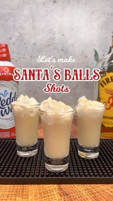 Holiday Shot Recipes, Fireball Whiskey Drinks, Fireball Whiskey Recipes, Fireball Recipes, Shots Alcohol Recipes, Fireball Drinks, Frozen Drinks Alcohol, Flavored Water Drinks, Drinks Christmas