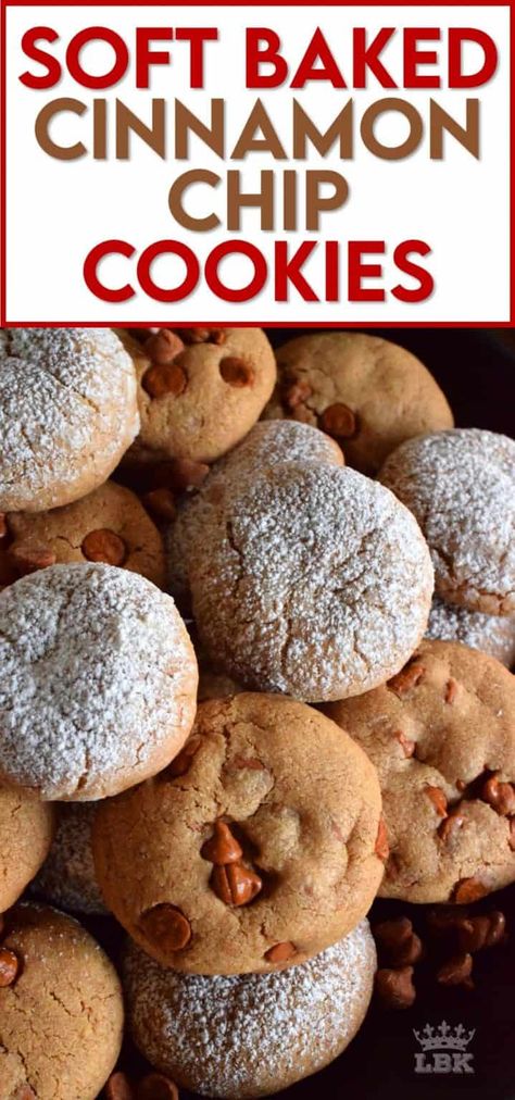 Flavoured Cookies, German Spice Cookies, Cinnamon Chip Cookies, Italian Cookie, Cinnamon Chips, Soft Bakes, Cinnamon Recipes, Holiday Cookie Recipes, Chip Cookie Recipe