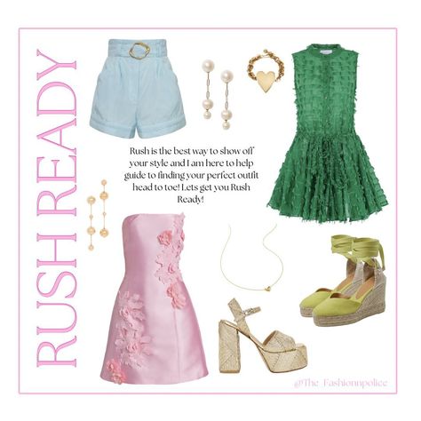 Let’s get ready for rush together! #rush #sorority #styling Rush Outfits Sorority, Sorority Rush Week Outfits, Bama Rush, Rush Sorority, Sorority Rush Outfits, Rush Week, Rush Outfits, Elevated Fashion, Sorority Rush