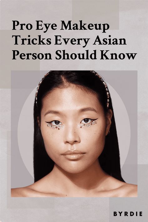 Makeup For Asian Eyes, Asian Eyeshadow, Makeup For Asian, Eye Makeup Tricks, Makeup Rules, Asian Makeup Tips, Best Eyelash Curler, Traditional Makeup, Makeup Tips And Tricks