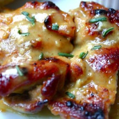 Man-Pleasing Chicken Chicken Main Dishes, Think Food, Idee Pasto Sano, Poultry Recipes, Fabulous Foods, Comfort Foods, Dijon, Main Dish Recipes, Chicken Dinner