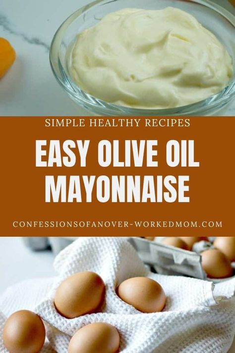 Mayonnaise Recipe Olive Oil, Olive Oil Mayonnaise Recipe, Keto Mayonnaise Recipe, Easy Mayonnaise Recipe, Homemade Olive Oil, Olive Oil Mayo, Olive Oil Mayonnaise, Homemade Mayonnaise Recipe, Healthy Dressing