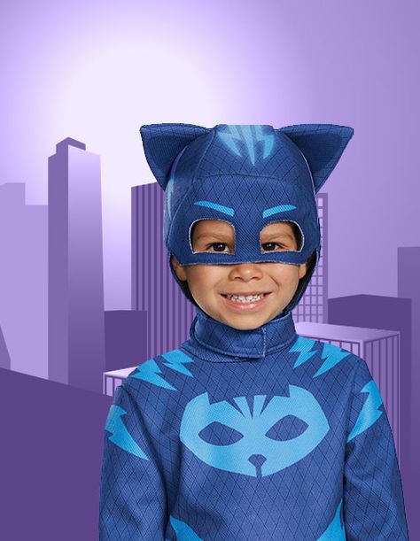 This collection of licensed PJ Masks Costumes for kids is based on the popular Disney Junior series. Find kids Catboy, Owlette, and Gekko costumes for the ultimate Halloween team! Owlette Mask, Pj Masks Toys, Ninja Mask, Pajamas All Day, Family Costumes, Disney Junior, Pink Sweatshirt, Bad Guy, Kids Costumes