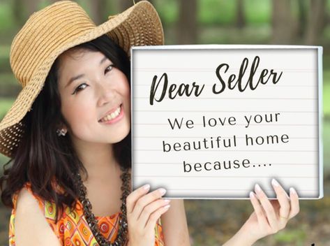 Writing A Letter To Home Seller, Real Estate Letters To Potential Sellers, Letter To Home Seller From Buyer, Letter To Seller From Buyer, Persuasive Letter, House Letters, Real Estate Education, Real Estate Buyers, Study Photos