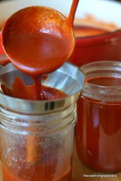 Red Chile Sauce | #Sauce #Mexican Latin Meals, Homemade Chile, Tamale Recipes, Cowboy Cooking, Chile Colorado, Red Chile Sauce, The View From Great Island, Chili Sauce Recipe, Red Chili Sauce