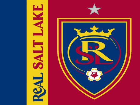 Real Salt Lake of the USA wallpaper. Mexico Team, Soccer Flags, Usa Wallpaper, Real Salt Lake, Football Wallpaper, Football Players, Vehicle Logos, Salt, Soccer