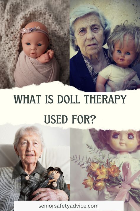 Doll therapy has been shown to help seniors in a number of ways, including reducing loneliness, providing comfort, and even improving mental health. If you're looking for a way to help your elderly loved one feel better, consider doll therapy. This article will tell you more about what it is and how it works. Caregiving Tips, Improving Mental Health, Senior Caregiver, Doll Therapy, Improve Cognitive Function, Aging In Place, Elderly People, Senior Care, Care Facility