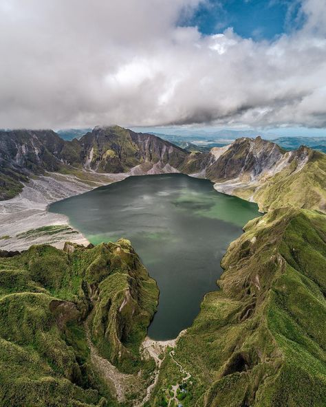 Mt. Pinatubo Mt Pinatubo, Pampanga Philippines, Mount Pinatubo, Flight Lessons, Dji Mavic Mini, Aerial Photography Drone, Mavic Mini, Crater Lake, Philippines Travel