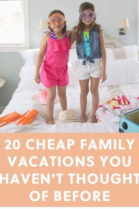 Inexpensive Family Vacations, Cheap Vacation Destinations, Cheap Family Vacations, Treehouse Cabins, Cheap Vacation, Best Family Vacations, Mini Vacation, Dude Ranch, Road Trip With Kids