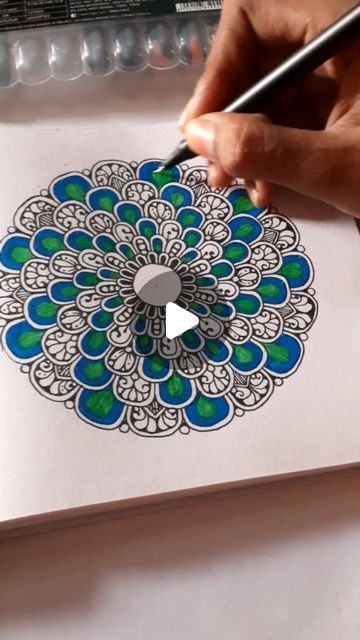 Swathy | Mandala Artist on Instagram: "Recreating my very old art using Pentonic pens

This pens are really amazed me while using. Literally fell in love with those color pen and very easy and smooth to draw in black pen

Pencil : @pentonicdrivenbydesign
Black and color pen from : @pentonicdrivenbydesign
Sketchbook : @menorahcreatif
Compass : @mapedindia

Mandala, Mandalalovers, Freestyle mandala, MandalaIllustration, Mandalaart

#mandalala #mandalalover #mandalauniverse #lovemandalas #mandaladrawing #mandalart #mandalapattern #mandalastyle #mandala_art #mandalas sacredgeometry #love #mandalatattoo #instaart #artwork #doodle #zentangleart #mandala_sharing #zendoodle #mandalapassion #doodles #painting #handmade #mandala_art #ink #zendala #artistsoninstagram #love #instaartist #mandalastyle Mandala Art Black Pen, Doodles Painting, Colourful Mandala, Color Pen, Black Pen, Zen Doodle, Mandala Tattoo, Mandala Drawing, Zentangle Art