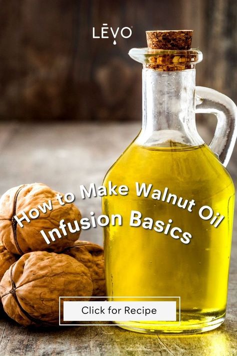 Walnut oil recipe Oil Infusion, Healthy Nuts, Pinky Swear, Walnut Oil, Oil Recipes, Hot Sauce Bottles, Vegetable Oil, Easy Recipe, Vegan Gluten Free