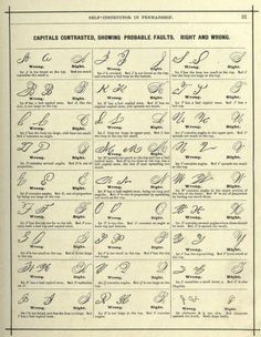 Dark Academia Handwriting, Penmanship Worksheets, Spencerian Penmanship, Penmanship Handwriting, Penmanship Practice, Cursive Handwriting Practice, Fonts Handwriting Alphabet, Handwriting Analysis, Improve Your Handwriting