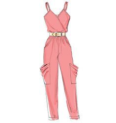 How To Draw A Jumpsuit, Jumpsuit Outfit Drawing, Jumpsuit Illustration, Jumpsuit Drawing Fashion Illustrations, Jumpsuit Illustration Sketch, Fashion Figure Drawing, Fashion Illustrations Techniques, Fashion Illustration Sketches Dresses, Dress Design Drawing