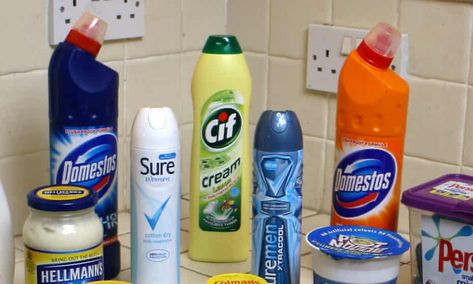 Unilever plans to remove oil-based ingredients from all cleaning products | Business | The Guardian Grease Stains, Oil Industry, Cleaning Agent, Flooring Materials, Healthy Kitchen, Dishwashing Liquid, Washing Liquid, Cream Of Tartar, Smart Water Bottle