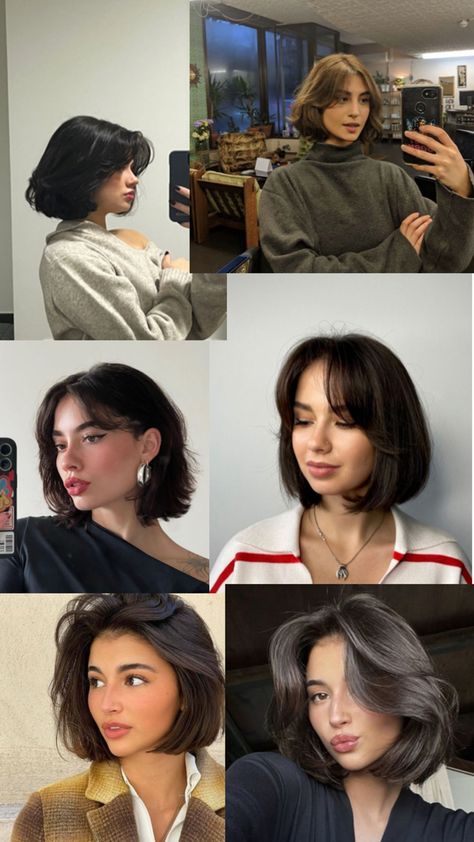 En bomba Italian Bob Haircut, Rachel Green Hair, Italian Bob, Chocolate Brown Hair Color, Hair Inspiration Long, Layered Haircuts For Medium Hair, Hair Inspiration Short, Hairstyles For Layered Hair, Haircuts For Medium Hair